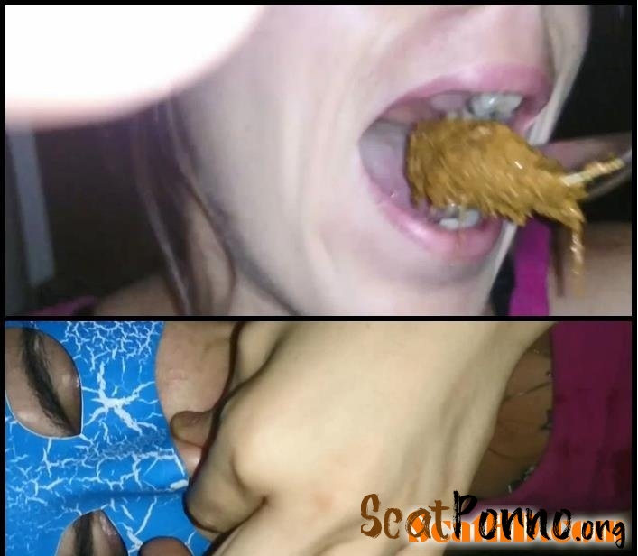 Real Feeding - Amateur Scat Real Feeding Teen Girl Slave