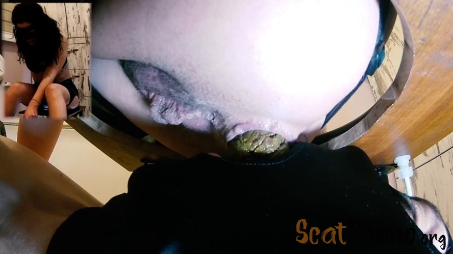 Cruel Russian Mistress Chair Slavery Shits On Slave P1