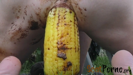 Dirtygardengirl - Shitty Corn Dildo