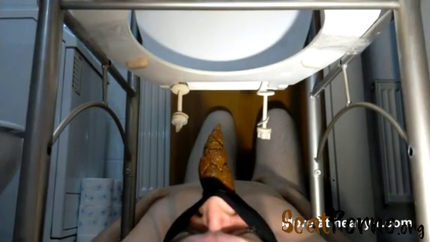 Slave gets huge shit in his mouth P1