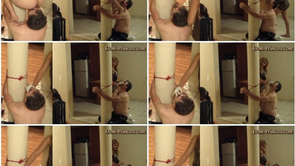 Sharlene - Scatmania The Slave Climing Poop Session Part 3
