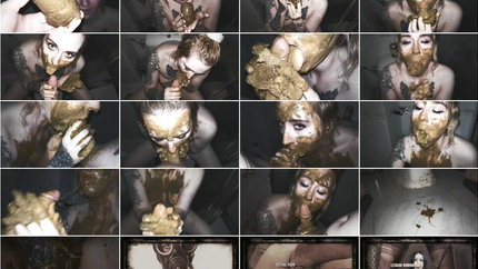 DirtyBetty - Underground Scat Party Chill poop videos