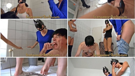 Scat Cats - The Worthless Toilet Pig Part 2 – SCATQUEENS BERLIN – MP4