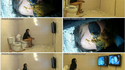 Now you are Officially a new Toilet Human 5 Feeding Shit Part 4. P1