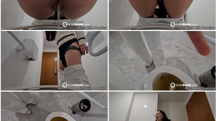 I'm Sitting On The Toilet At Work, Feeling The Pre with Miss Lith Domina P1