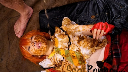 Aoki Rin - [OPUD-239] Cosplay Aoki Rin in captivitys scatology rape , Part 3