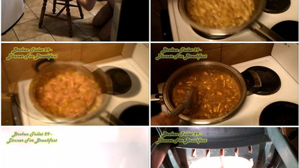 GoddessTempest - Broken Toilet 29 - Dinner For Breakfast