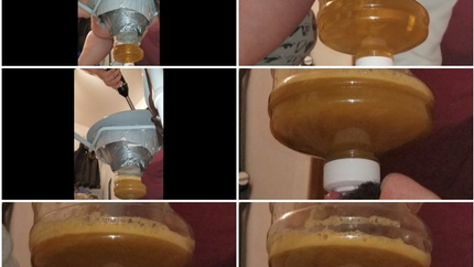 SSBBW Queen Siya - Barmaid Uses Immersion Blender for Shit and Piss!