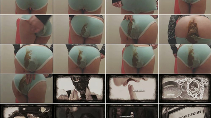 kawaiifionna - huge poop in my already stained panties