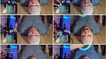 Training course for the toilet slave with MilanaSmelly Poo19