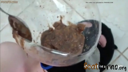 The Look of the Mistress from Above as the Slave Eats Shit. P1