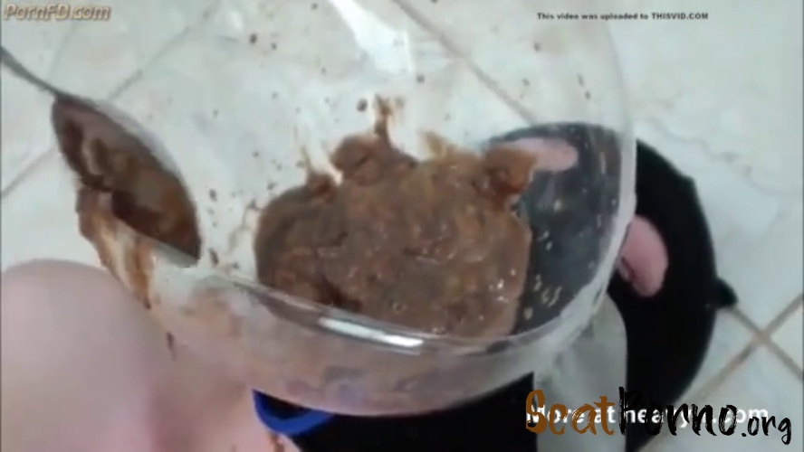 The Look of the Mistress from Above as the Slave Eats Shit. P1