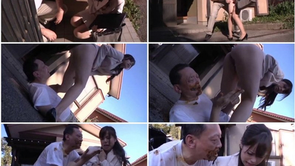 Japanese Man Eats Girl's Shit In Public Place. P1