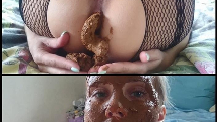 Brown wife - Mouth full of shit