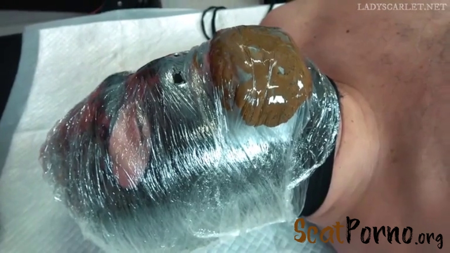 Hot Lady Tapes her Shit to Slave’s Face with Foil P1