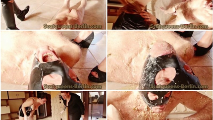 Eat My Vomit Slave P1 - Scat Queens Berlin P1