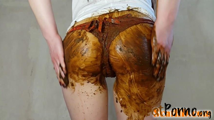 Anna Coprofield - Orange Panties