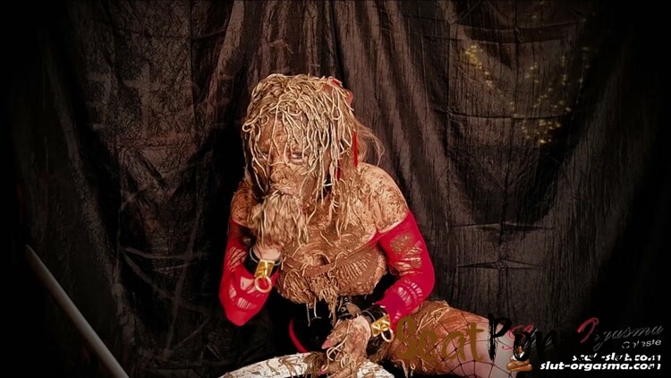 SlutOrgasma - Extreme disgusting rotten food and shit smearing