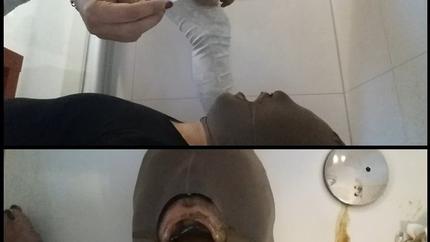 Tima - The punishment Forced feeding with my shit