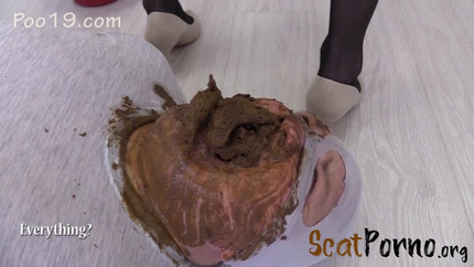 MilanaSmelly - Eating crap under penalty of punishment