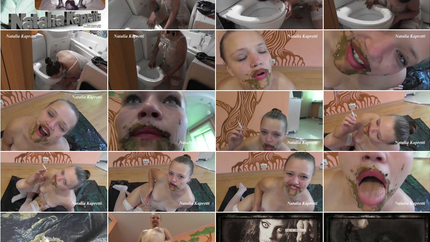 Mistress - Smoking after eated shit and licked toilet bowl