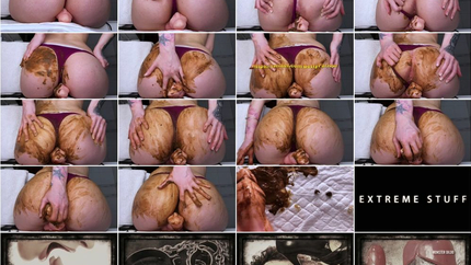 DirtyBetty - Shitty anal squirt after cum and piss