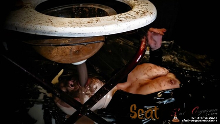 SlutOrgasma - Extreme shit and puke swallowing toilet slave