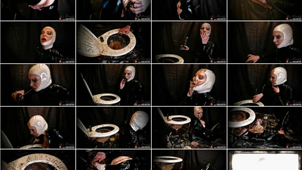 SlutOrgasma - Extreme shit and puke swallowing toilet slave