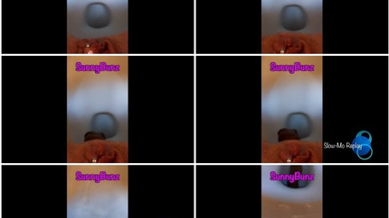 SunnyBunzCamgirl - Extreme Close-up Solid Log – Pussy View