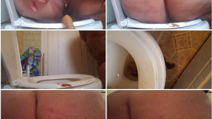Amberbooty - Toilet Cam 5 0 - Big ebony Ass shitting