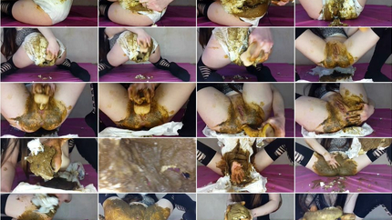 Anna Coprofield - Let's Ruin my Diaper Part 2