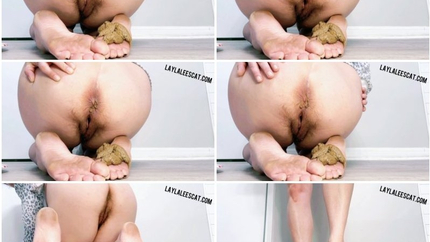 Layla Lee - Laylas Poop & Feet Playtime