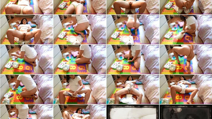 Cheshire Changes her Messy Diaper