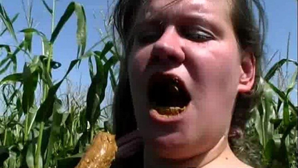 Anastasia - Sausage And Scat Eating