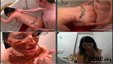 PrincessMonica - PERVERTEDSCATSEX BROWN ASS LICKING SHIT