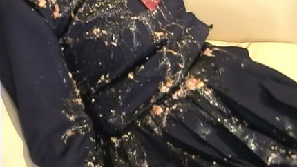 DRUNK LADY VOMIT