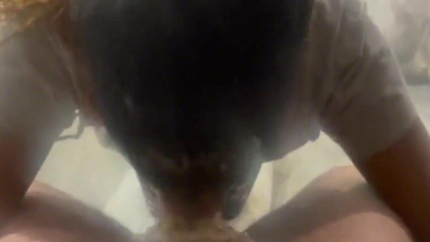 EBONY MASKED PUKEJOB