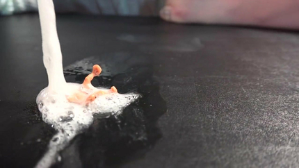 WOMAN PLAY LOOGIES WITH TINY MAN