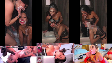 MACHINE FACEFUCK AND PUKING SPLITSCREEN