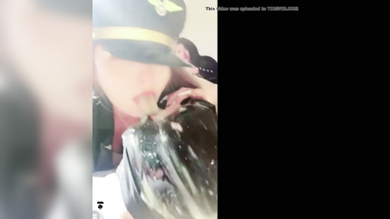 CHINESE GIRL BURP AND VOMIT