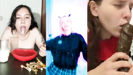PUKE TRY NOT TO CUM PMV COMPILATION