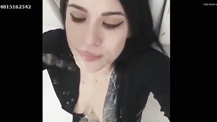 GIRL PUKE WITH DILDO - 2
