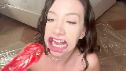 MOUTH PLAY ,SPIT AND PUKE