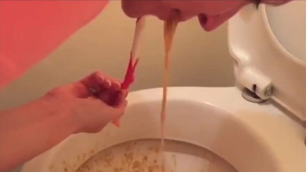TOILET PUKENESS.