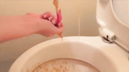 TOILET PUKENESS.