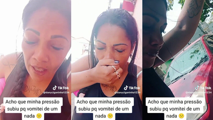UGLY TIKTOK WOMAN VOMIT