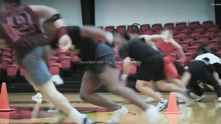 ATHLETE PUKES