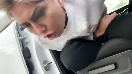 GIRL FEELS CARSICK