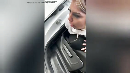 GIRL FEELS CARSICK