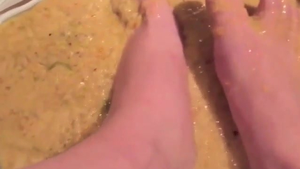 FOOT BATH OF PUKE